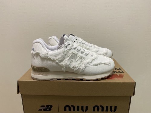 뉴발란스 New Balance x miu miu  530 ' Denim-white ’2022  ML574WHITE 남/여