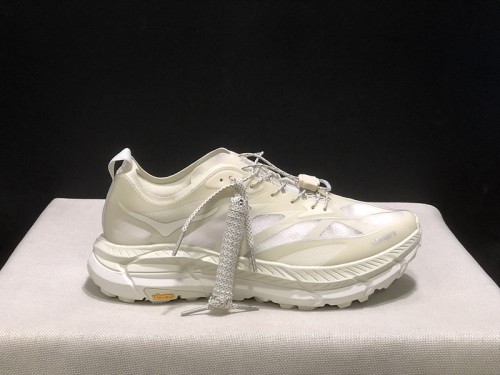 호카 x 새티스파이 마파테 스피드 4 Satisfy x Hoka Mafate Speed 4 1157050/BONE 남/여