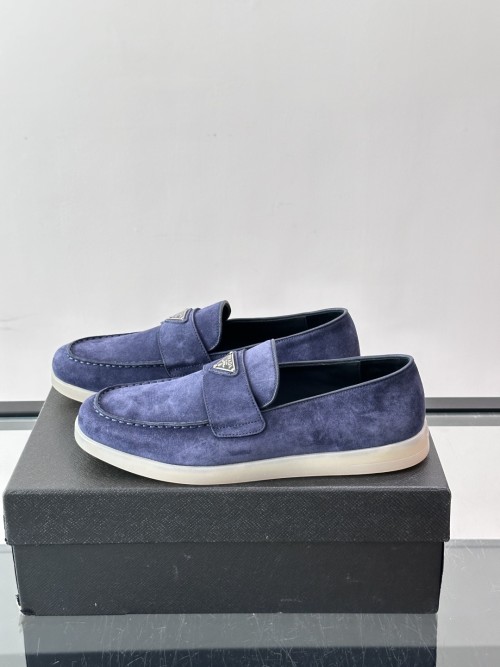 프라다 스웨이드 로퍼  Prada Suede Loafers  P26080928