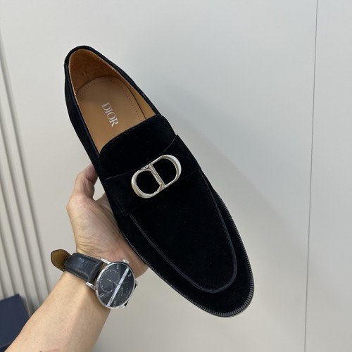 디올 스웨이드 로퍼  Dior Suede Loafers  D26081809