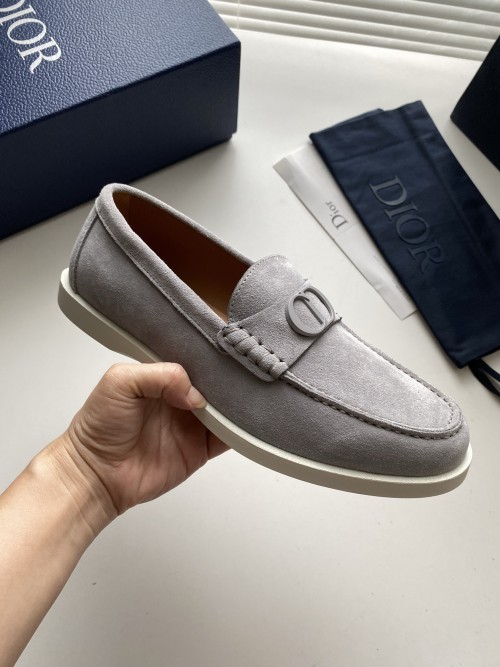 디올 스웨이드 로퍼 Dior Suede Loafers D26082129